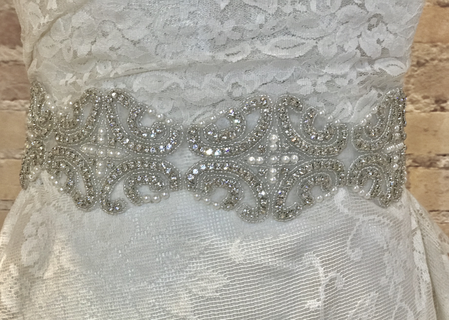 Floral Bridal Sash